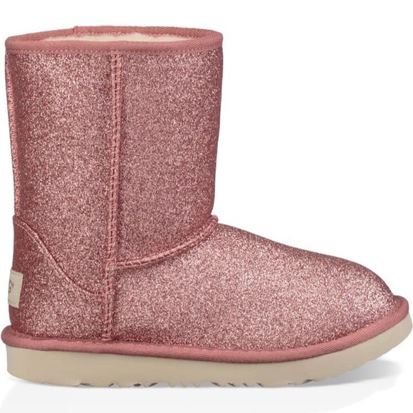 womens pink sparkle ugg boots